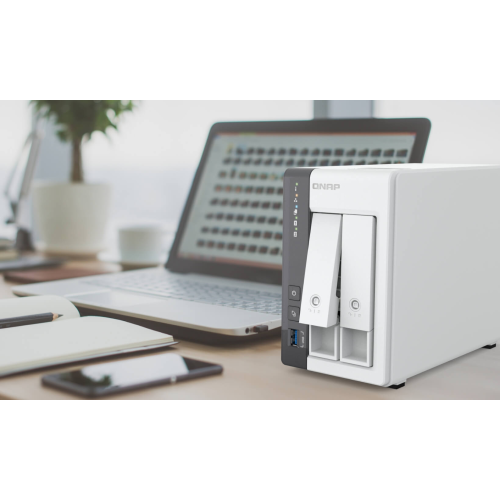 QNAP TurboNAS TS-216-G, 4Gb Ram, 2xYuvalı, Tower NAS