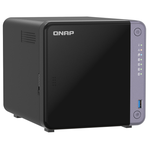 QNAP TurboNAS TS-432X-4G, 4Gb Ram, 4xYuvalı, Tower NAS