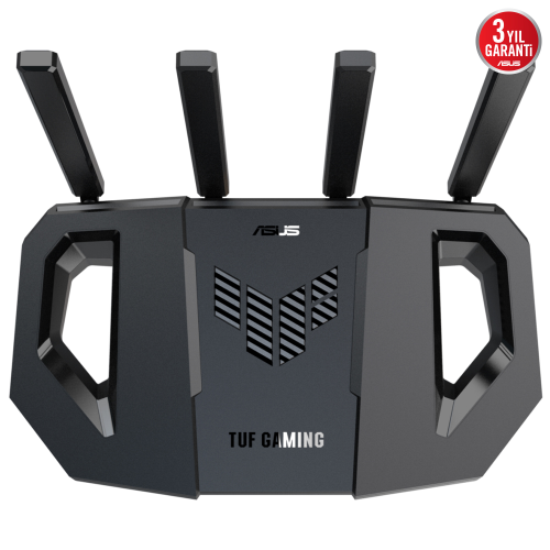 ASUS TUF-BE3600, BE3600, 4 Port, 3600Mbps, Dual Band, WİFİ 7, AiMesh, AiProtection Pro, GAMING Extendable Router