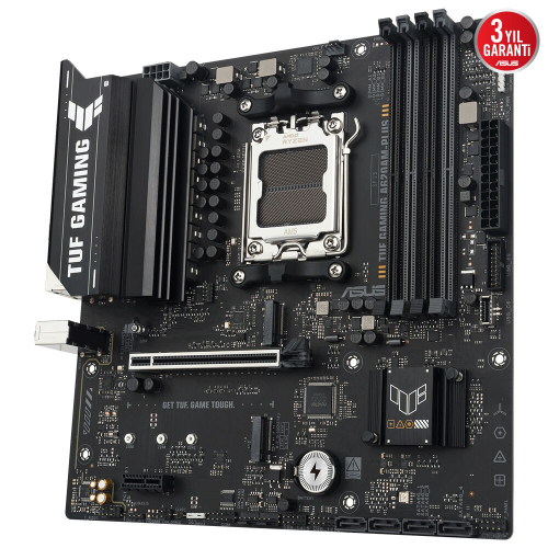 ASUS TUF GAMING A620AM-PLUS, 4xDDR5, 2x M.2, HDMI, 2xDP, AMD Ryzen 7000 Serisi, AM5 Soket Anakart