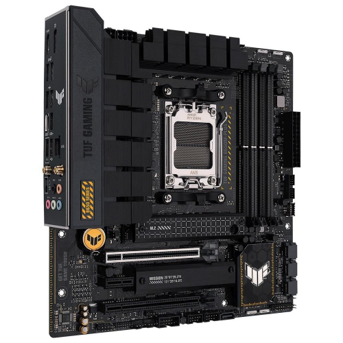 ASUS TUF GAMING B650M-PLUS WIFI, 4xDDR5, 2x M.2, HDMI, DP, Type-C, Wi-Fi 6, Bluetooth v5.2, AMD Ryzen 7000 Serisi, AM5 Soket Anakart