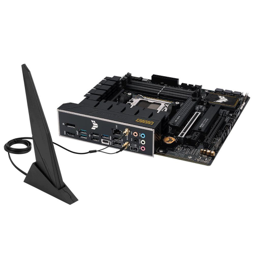 ASUS TUF GAMING B650M-PLUS WIFI, 4xDDR5, 2x M.2, HDMI, DP, Type-C, Wi-Fi 6, Bluetooth v5.2, AMD Ryzen 7000 Serisi, AM5 Soket Anakart