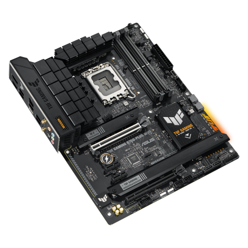 ASUS TUF GAMING B760-PLUS WIFI, 4xDDR5, 3x M.2, HDMI, DP, 2xType-C, Wi-Fi 6, Bluetooth v5.2, 12-13.Nesil, LGA1700 Soket, Gaming Anakart