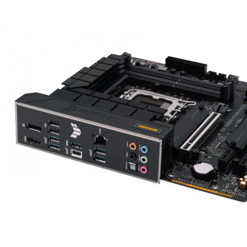 ASUS TUF GAMING B760M-PLUS D4, 4xDDR4, 2x M.2, HDMI, DP, Type-C, 12-13.Nesil, LGA1700 Soket, Anakart