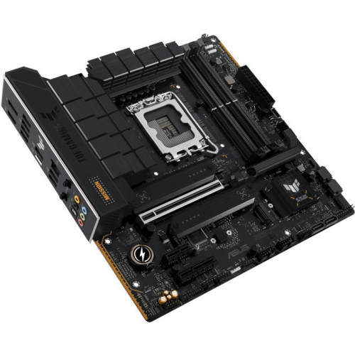 ASUS TUF GAMING B760M-PLUS WIFI II, 4xDDR5, 3x M.2, HDMI, DP, Type-C, Wi-Fi 6, Bluetooth v5.3, 12-13.14.Nesil, LGA1700 Soket, GAMING Anakart