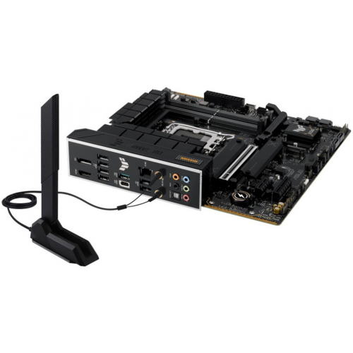 ASUS TUF GAMING B760M-PLUS WIFI II, 4xDDR5, 3x M.2, HDMI, DP, Type-C, Wi-Fi 6, Bluetooth v5.3, 12-13.14.Nesil, LGA1700 Soket, GAMING Anakart