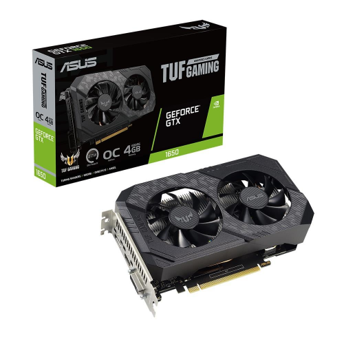 ASUS TUF-GTX1650-O4GD6-P-V2-GAMING, 4Gb, GDDR6, 128Bit, 1xDVI, 1xHDMI, 1xDP GAMING Ekran Kartı