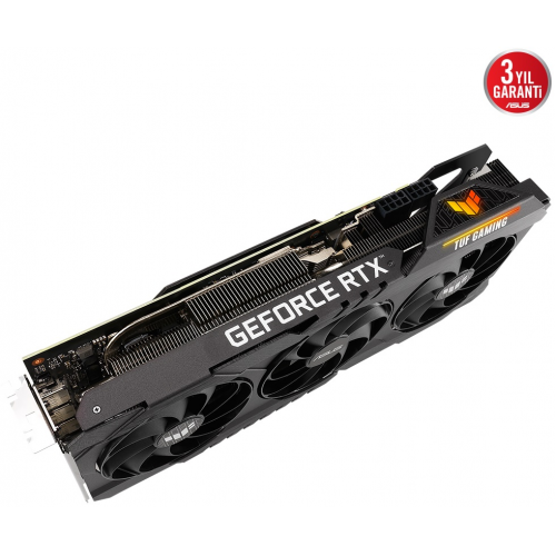 ASUS TUF-RTX3060TI-O8GD6X-GAMING, 8Gb, GDDR6X, 256Bit, 2xHDMI, 3xDP GAMING Ekran Kartı