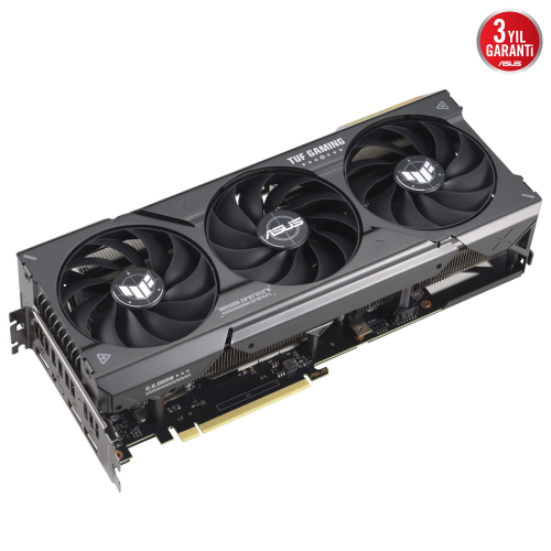 ASUS TUF-RTX4070S-O12G-GAMING, SUPER, 12Gb, 192Bit, GDDR6X, 1xHDMI, 3xDP GAMING Ekran Kartı