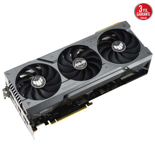ASUS TUF-RTX4070TIS-O16G-GAMING, SUPER, 16Gb, 256Bit, GDDR6X, 2xHDMI, 3xDP GAMING Ekran Kartı