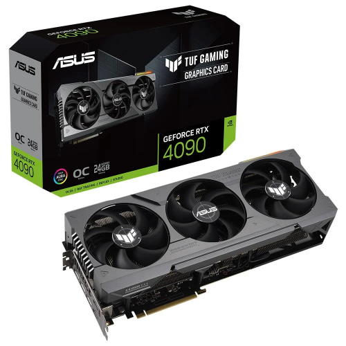 ASUS TUF-RTX4090-O24G-GAMING, 24Gb, 384Bit, GDDR6X, 2xHDMI, 3xDP GAMING Ekran Kartı