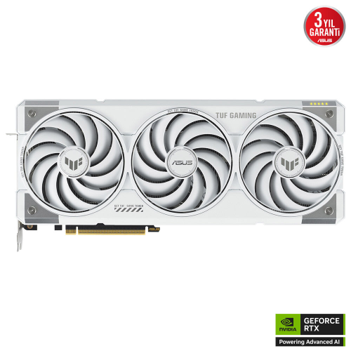 ASUS TUF-RTX5070TI-O16G-WHITE-GAMING, 16Gb, 256Bit, GDDR7, 2xHDMI, 3xDP GAMING Ekran Kartı