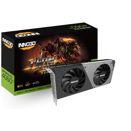 INNO3D N406T2-08D6-171153N, TWIN X2, RTX4060TI, 8Gb, 128Bit, GDDR6, 1xHDMI, 3xDP GAMING Ekran Kartı