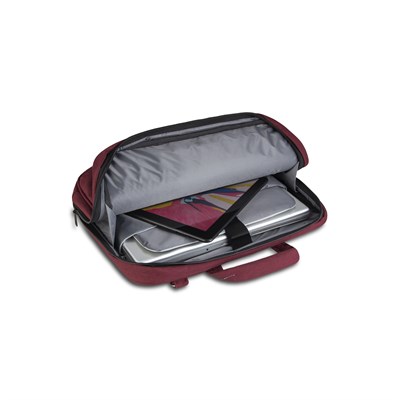 Classone UL165 WTXpro Su Geçirmez Kumaş Ultrabook Serisi 13.3 - 15,6 inch uyumlu Notebook El Çantası- Bordo