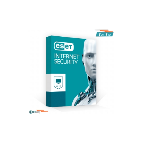 ESET INTERNET SECURITY 1 Kullanıcı, 1 YIL, Kutulu Ürün