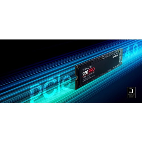 SAMSUNG MZ-V8P2T0CW, 980 PRO, 2TB, 7000/5100, Gen4, NVMe PCIe M.2, SSD