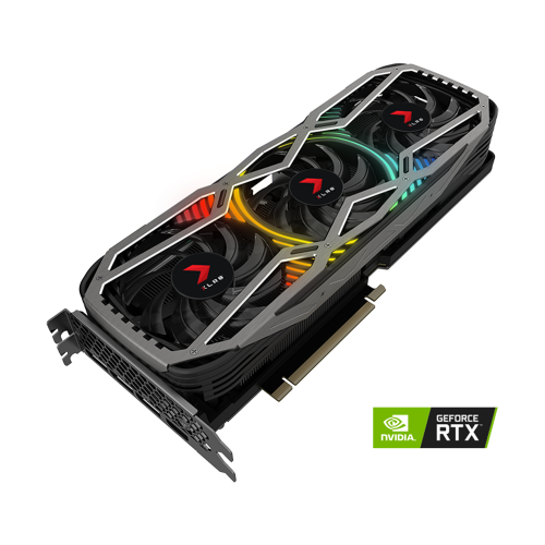PNY VCG3070T8TFXPPB NVIDIA RTX3070TI 8Gb GDDR6, XLR8 Gaming REVEL EPIC-X RGB 256Bit DX12 Gaming (Oyuncu) Ekran Kartı