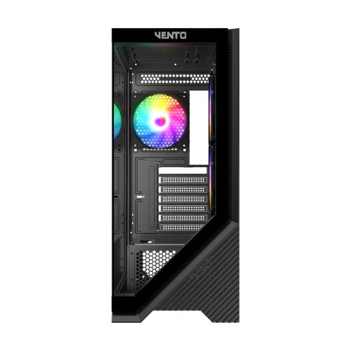 VENTO VG4202FL, 850W, 80 Plus, Siyah, Temperli Cam, RGB, ATX, Akvaryum Tipi, GAMING KASA