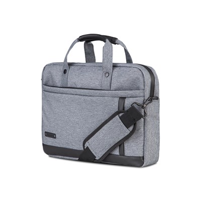 Classone VP1004 Ravenna Serisi WTXpro Su Geçirmez Kumaş 14 inch  El Çantası-Gri