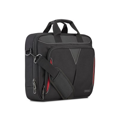 Classone VP3400 Taranto Serisi 14 inch WTXpro Su Geçirmez Kumaş Laptop El Çantası -Siyah