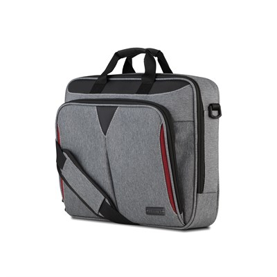 Classone VP3404 Taranto Serisi 14 inch WTXpro Su Geçirmez Kumaş Laptop El Çantası -Gri