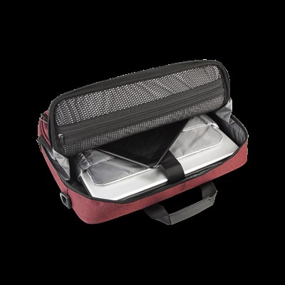 Classone VP3405 Taranto Serisi 14 inch WTXpro Su Geçirmez Kumaş Laptop El Çantası -Bordo
