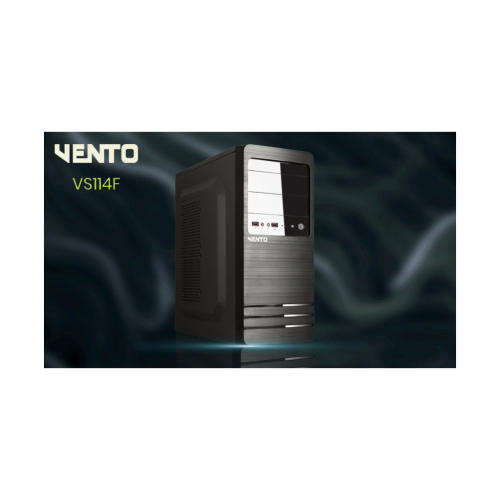 VENTO VS114F, 650W, Siyah, ATX, Tower, Kurumsal, KASA