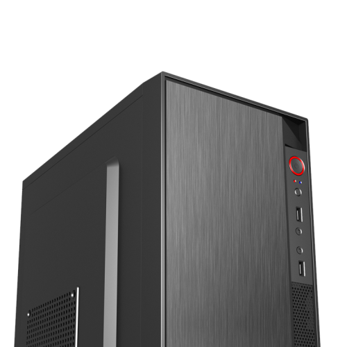 VENTO VS119S, 300W, Siyah, Micro ATX, Tower, Kurumsal, KASA
