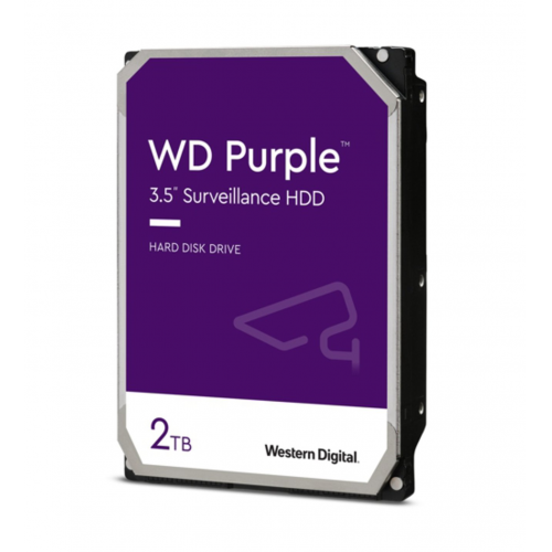 WD PURPLE, WD22PURZ,  3.5’’, 2TB, 256Mb, 5400 Rpm, 7/24 Güvenlik, HDD