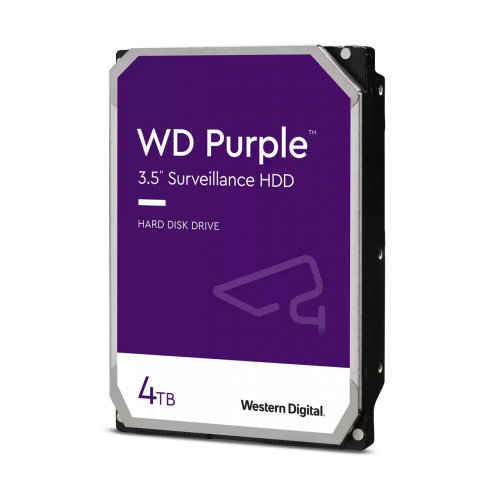 WD PURPLE, WD42PURZ, 3.5’’, 4TB, 256Mb, 5400 Rpm, 7/24 Güvenlik, HDD