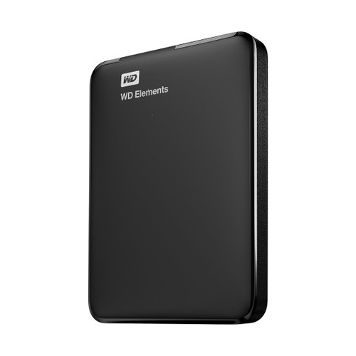 WD WDBU6Y0020BBK-WESN, Elements, 2TB, 2.5’’, USB3.0, Taşınabilir, Harici HDD, Siyah (Türkiye Distribütörü Garantili)