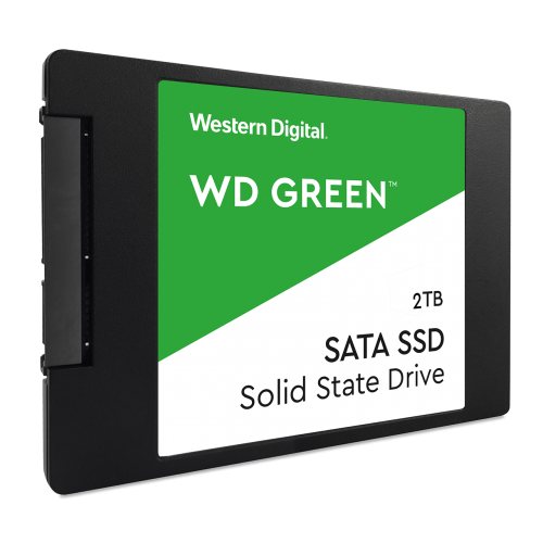 WD Green WDS200T2G0A 2TB 545/465 3DNAND, 2,5’’ SATA SSD