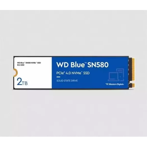 WD Blue SN580, WDS200T3B0E, 2TB, 4150/4150, Gen4, NVMe PCIe M.2 2280,  SSD