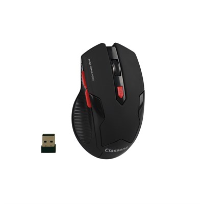 Classone WG100 Gaming Serisi Kablosuz Mouse 1600 DPI -Siyah