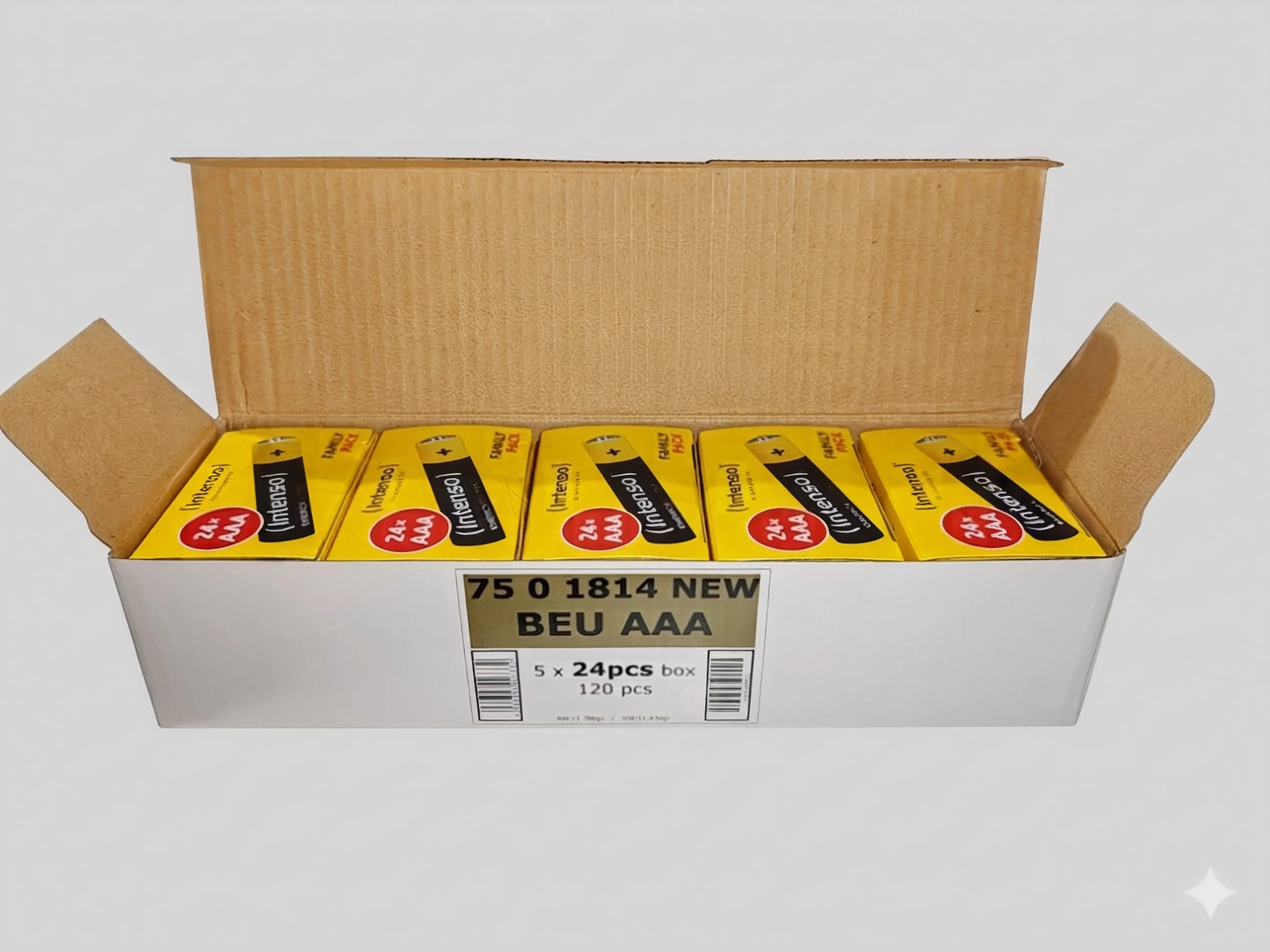 Intenso Energy Ultra AAA LR03 Pil 24Adet x 5li Toplam 120 adet