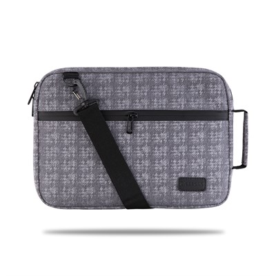 Classone Monza VIP Serisi,13-14 inch Uyumlu WSM146 WTXpro Su Geçirmez Kumaş, Su Geçirmez Fermuar Macbook,Macbook Air Laptop , Notebook Çantası- Spesical Gri