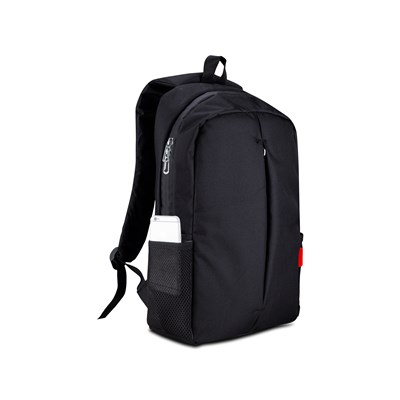 Classone WTX-160 Roma Pro Serisi WTXpro Su Geçirmez Kumaş, Su Geçirmez Fermuar 15.6 inch uyumlu Macbook, Laptop, Notebook Sırt Çantası –Siyah