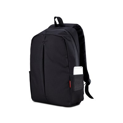 Classone WTX-160 Roma Pro Serisi WTXpro Su Geçirmez Kumaş, Su Geçirmez Fermuar 15.6 inch uyumlu Macbook, Laptop, Notebook Sırt Çantası –Siyah