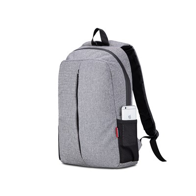 Classone WTX-164 Roma Pro Serisi WTXpro Su Geçirmez Kumaş, Su Geçirmez Fermuar 15.6 inch uyumlu Macbook, Laptop, Notebook Sırt Çantası –Gri
