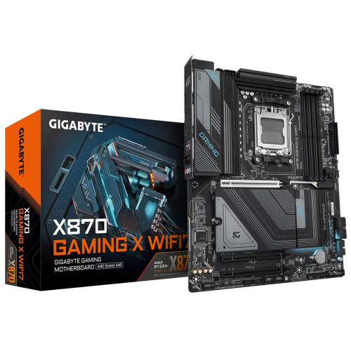 GIGABYTE X870 GAMING X WIFI7 G10, 4xDDR5, 3xM.2, DP, HDMI, Type-C, Wi-Fi 7E, Bluetooth 5.4, AM5 Soket GAMING Anakart