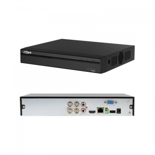 DAHUA XVR5104HS-X1, 4Kanal, 5Mpix, H265+, 1 HDD Desteği, 5in1 DVR Cihazı