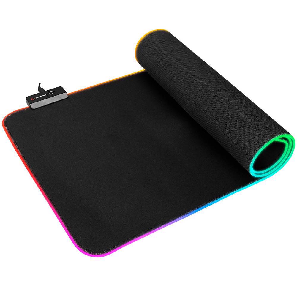 Rampage MP-24 RGB LED Siyah Gaming Mouse Pad